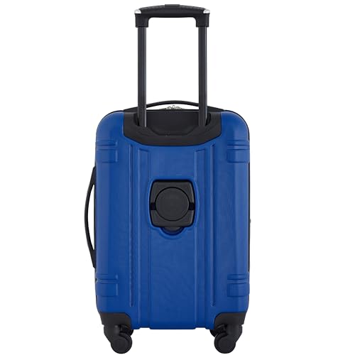Wrangler Astral Hardside Luggage, Classic Blue, 20-Inch Carry-On