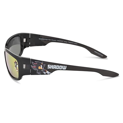 Boys Sunglasses For Kids and Glasses Case Set with Carabiner Protective Eyewear for Toddler