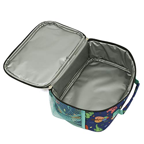 Travelers Club 5 Piece Kids' Luggage Set, Dino