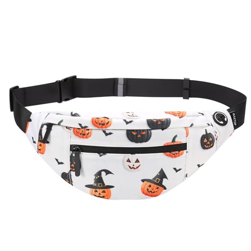 MAXTOP Large Crossbody Fanny Pack with 4-Zipper Pockets,Gifts for Enjoy Sports Festival Workout Traveling Running Casual Hands-Free Wallets Waist Pack Phone Bag Carrying All Phones