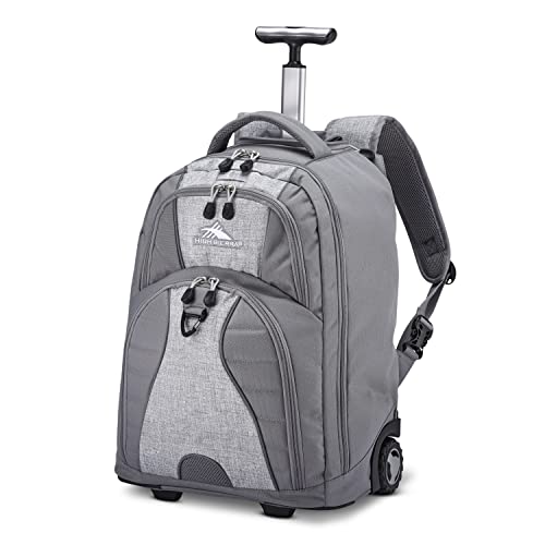 High Sierra Freewheel Wheeled Laptop Backpack True Navy 205 x 135 x 8Inch