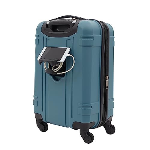 Wrangler Astral Hardside Luggage, Hydro, 20-Inch Carry-On