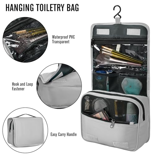 Veken 8 Set Packing Cubes for Travel, Suitcase Essentials Organizer Bags Set for Luggage, Road Trip Travel Accessories in 4 Sizes (Extra Large, Large, Medium, Small)