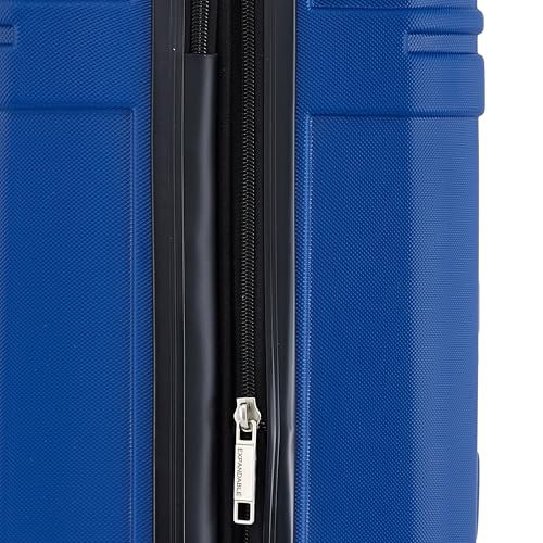 Wrangler Astral Hardside Luggage, Classic Blue, 20-Inch Carry-On