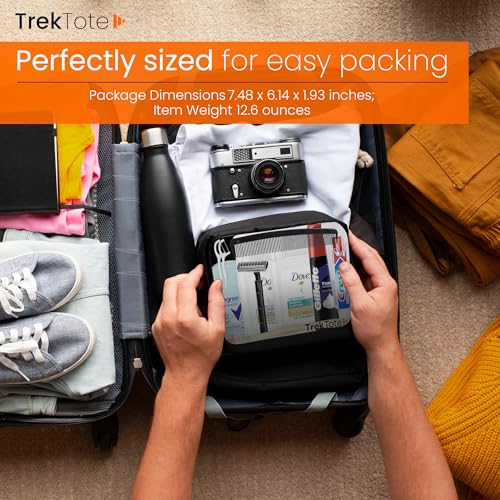 15-Piece Travel Toiletries Kit – TSA Approved Hygiene Set with Lightweight, Compact Toiletry Bag – Essential Toiletries Set for Men and Women – Portable, Reusable, and Perfectly Sized for Easy Packing
