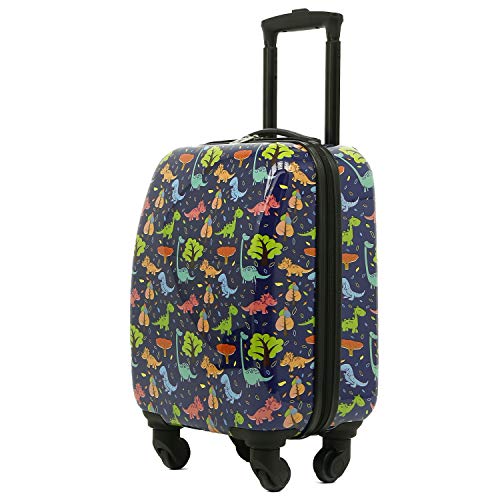 Travelers Club 5 Piece Kids' Luggage Set, Dino