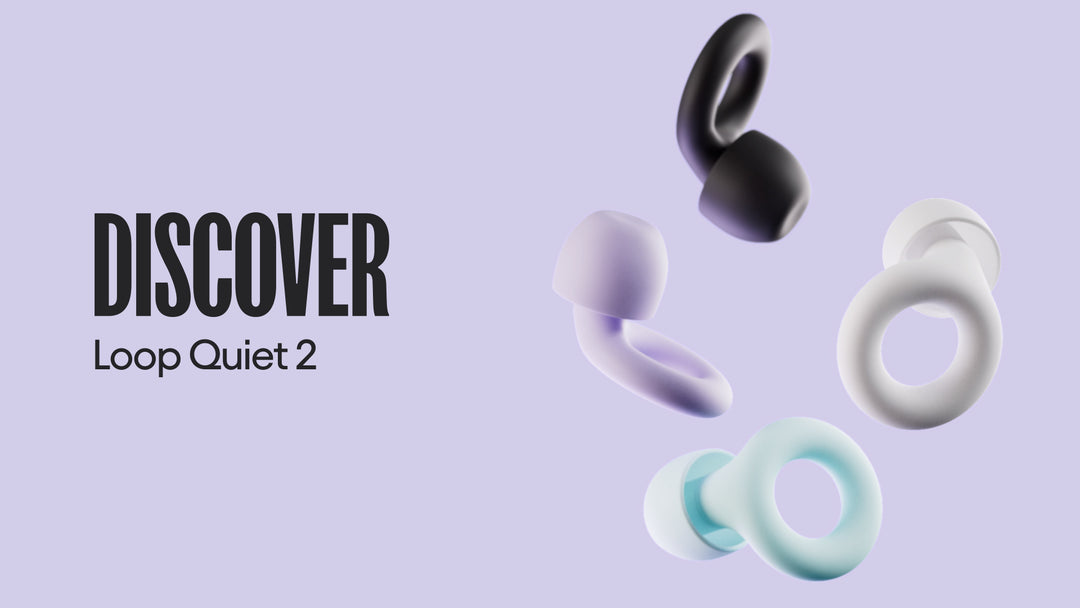 Loop Quiet 2 Ear Plugs - Ultra-Comfy Reusable Noise-Reducing Earplugs for Sleep, Deep Focus, Travel, Sensitivity | Flexible Hearing Protection | Customizable Fit | 24dB (SNR) Noise Reduction