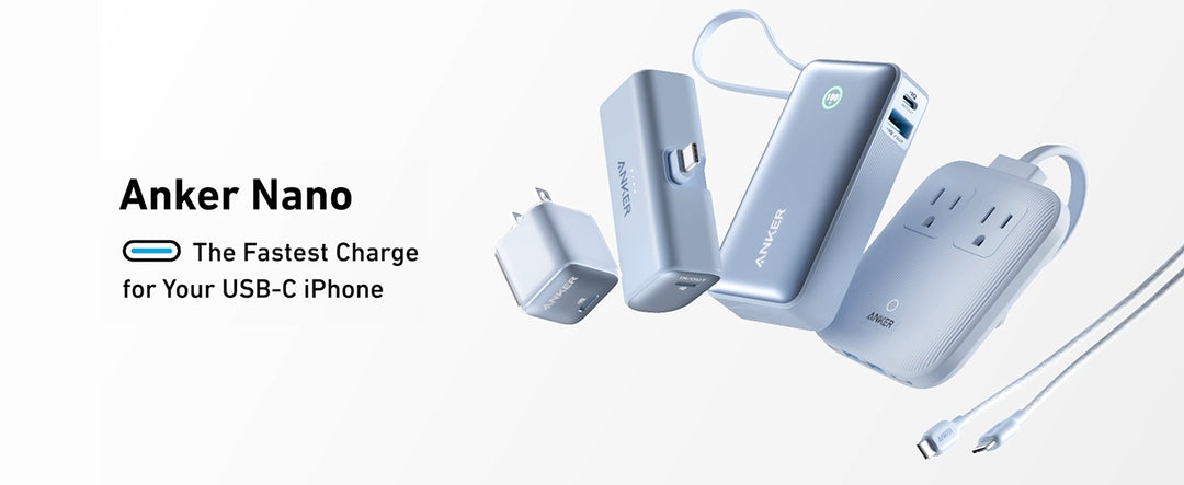 Anker iPhone 16 Portable Charger, Nano Power Bank with Built-in USB C Connector, 5,000mAh Portable Charger 22.5W, for iPhone 16/15 Series, Samsung S22/23 Series, iPad Pro/Air, AirPods, and More