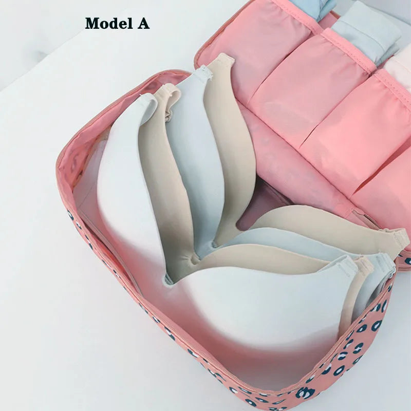 Daily Travel Storage Bag For Underwear Socks Panties Bra Bags Cosmetics Makeup Travel Organizer Bag Wardrobe Closet Clothe Pouch