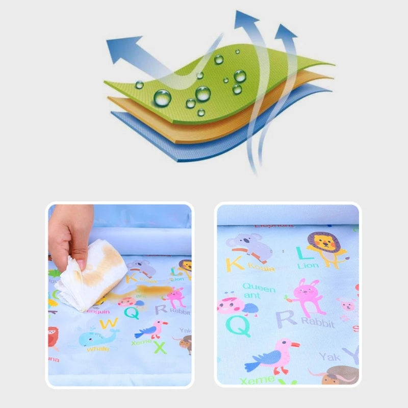 Kids Travel Tray Toddler Car Seat Lap Table Art Supplies Storage Pockets Waterproof For Baby Children Drawing Writing