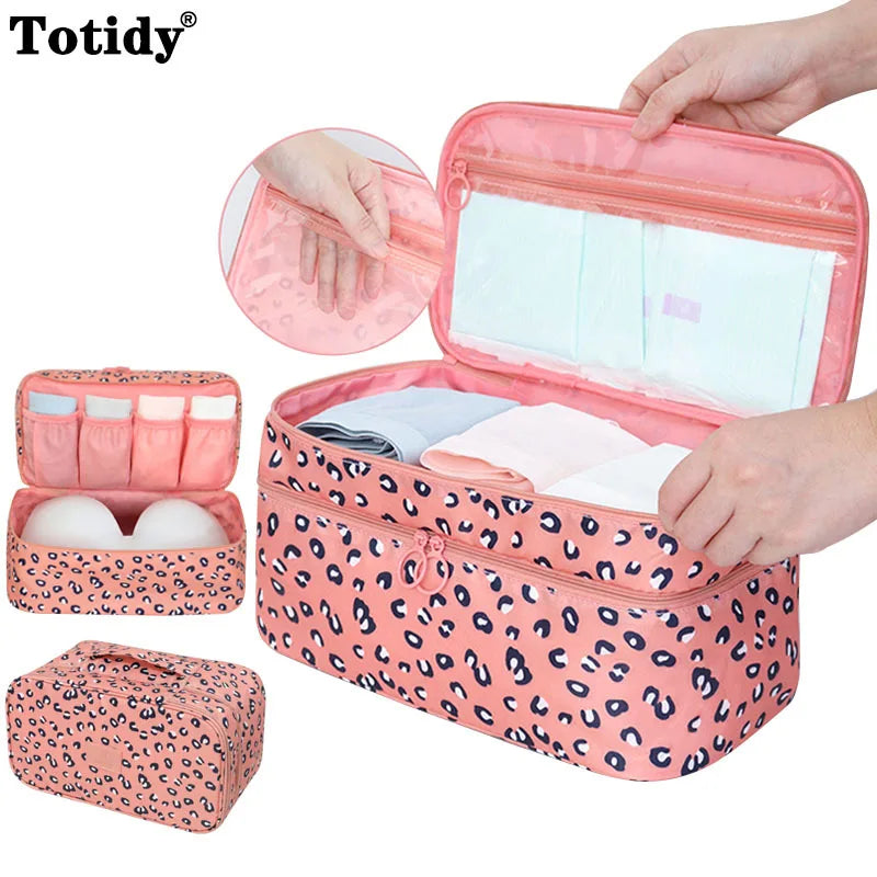 Daily Travel Storage Bag For Underwear Socks Panties Bra Bags Cosmetics Makeup Travel Organizer Bag Wardrobe Closet Clothe Pouch