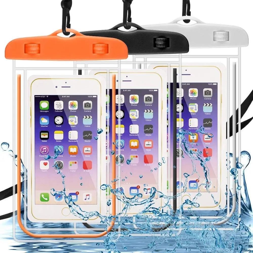 Outdoor Luminous Waterproof Pouch Swimming Beach Dry Bag Case Cover Holder for iphone Samsung Xiaomi Huawei Case Bag 3.5-6.5"