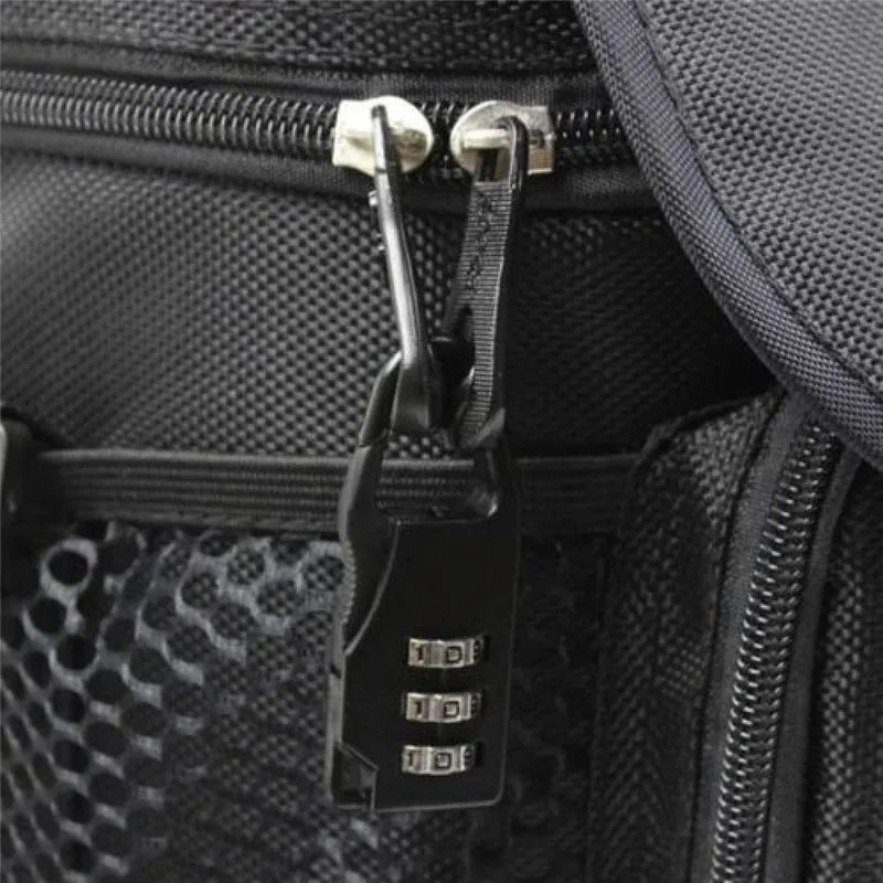 High Quality Small Chic Padlock Practical Suitcase Luggage Security Password Lock 3 Digit Combination Travel Accessories