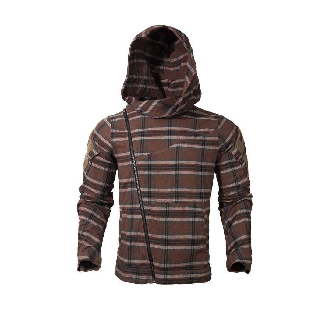 Army Fans Tactical Hooded Shirt Men Women Plaid Cotton Breathable Spring Outdoor Camping Hiking Hoodie Clothes Fishing Camisa