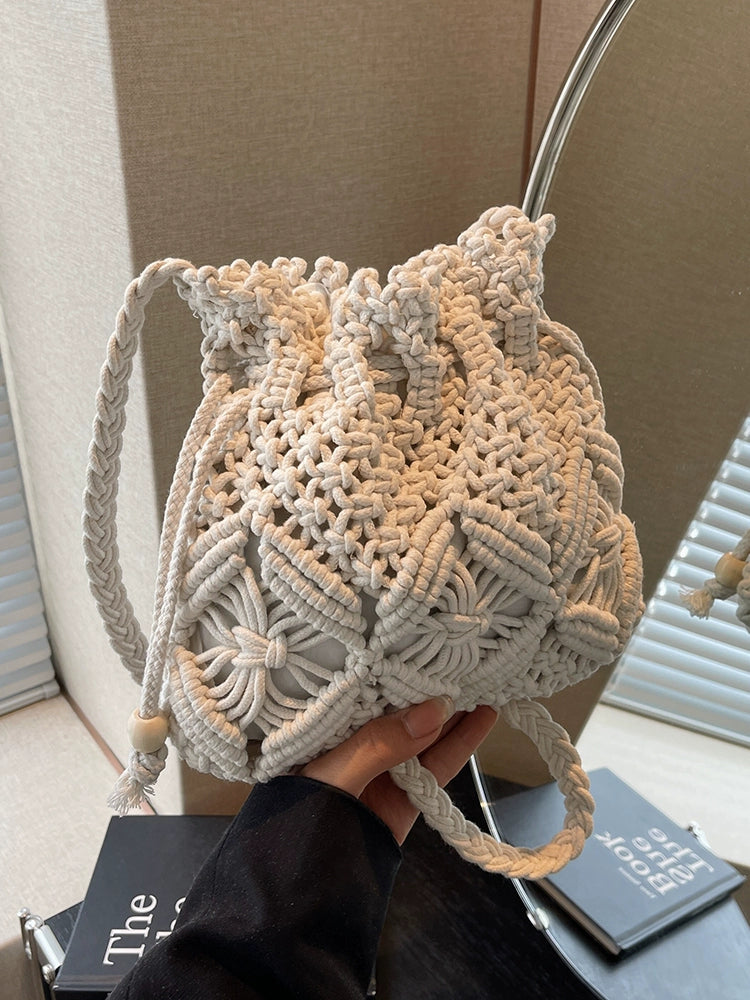 Women's Bag Niche Style Crossbody Seaside Straw Woven Bag