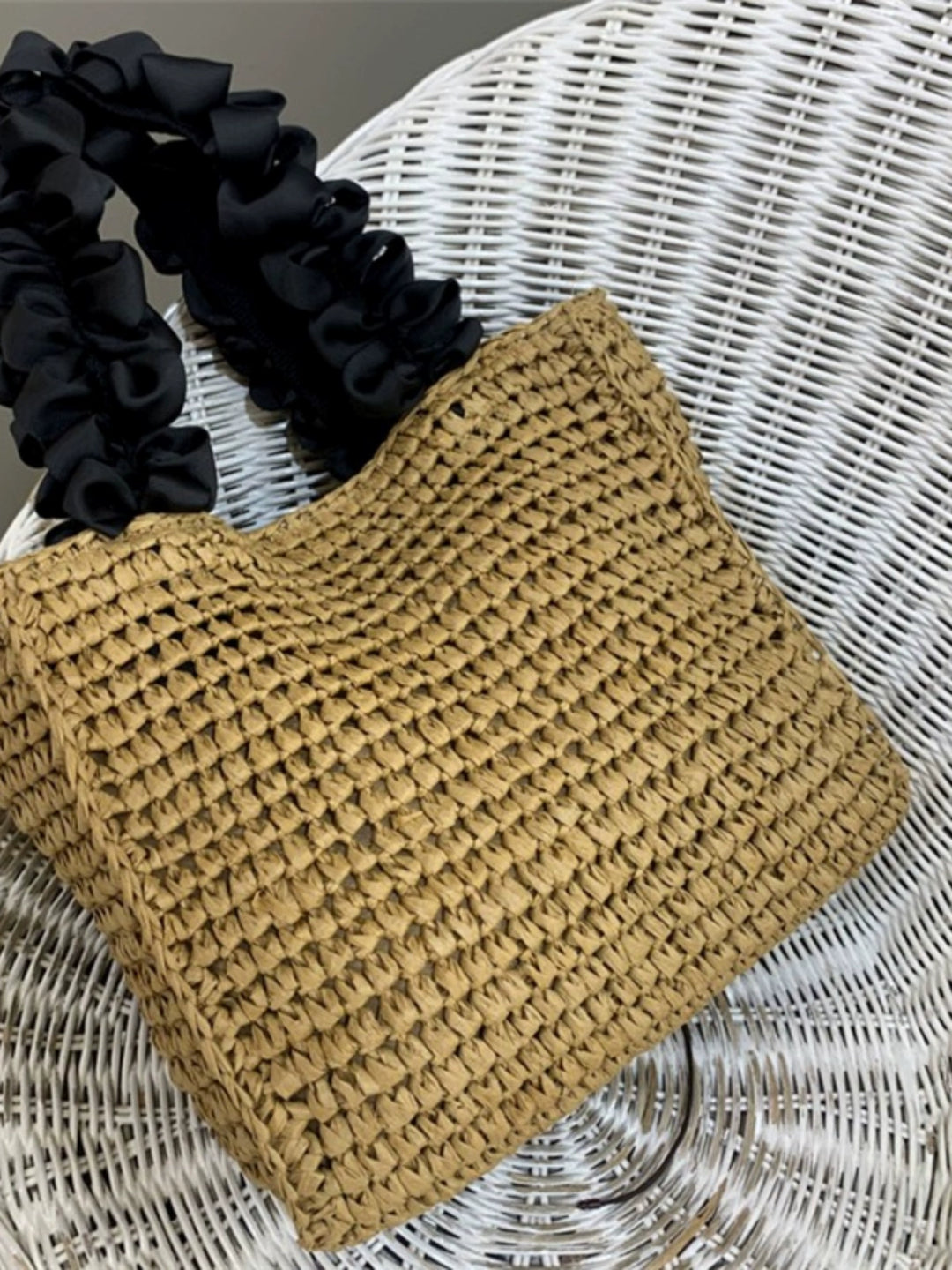 Women's Bag 2023ins Handmade Large Straw Woven Bag