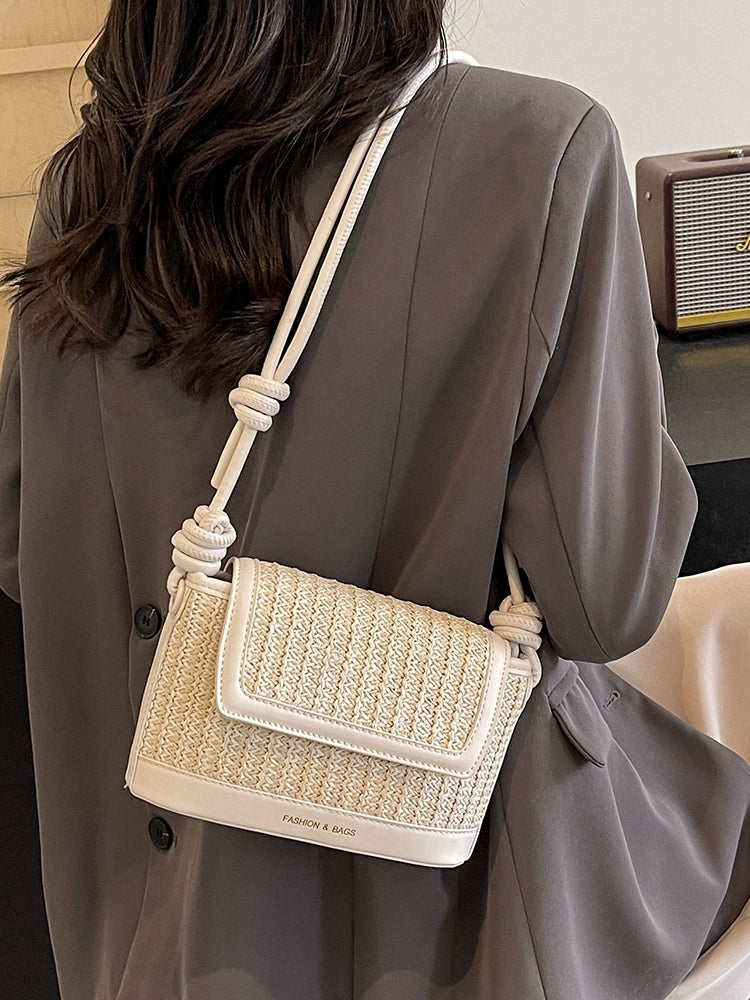 Bag Female Summer All-Matching Seaside Holiday Straw Woven Bag