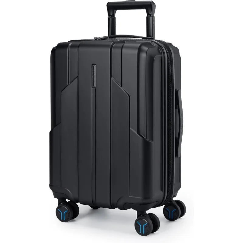 Carry On Luggage 22x14x9 Airline Approved, 1OO% PC Hardside Expandable Luggage with TSA Lock, 20 Inch Travel Suitcase