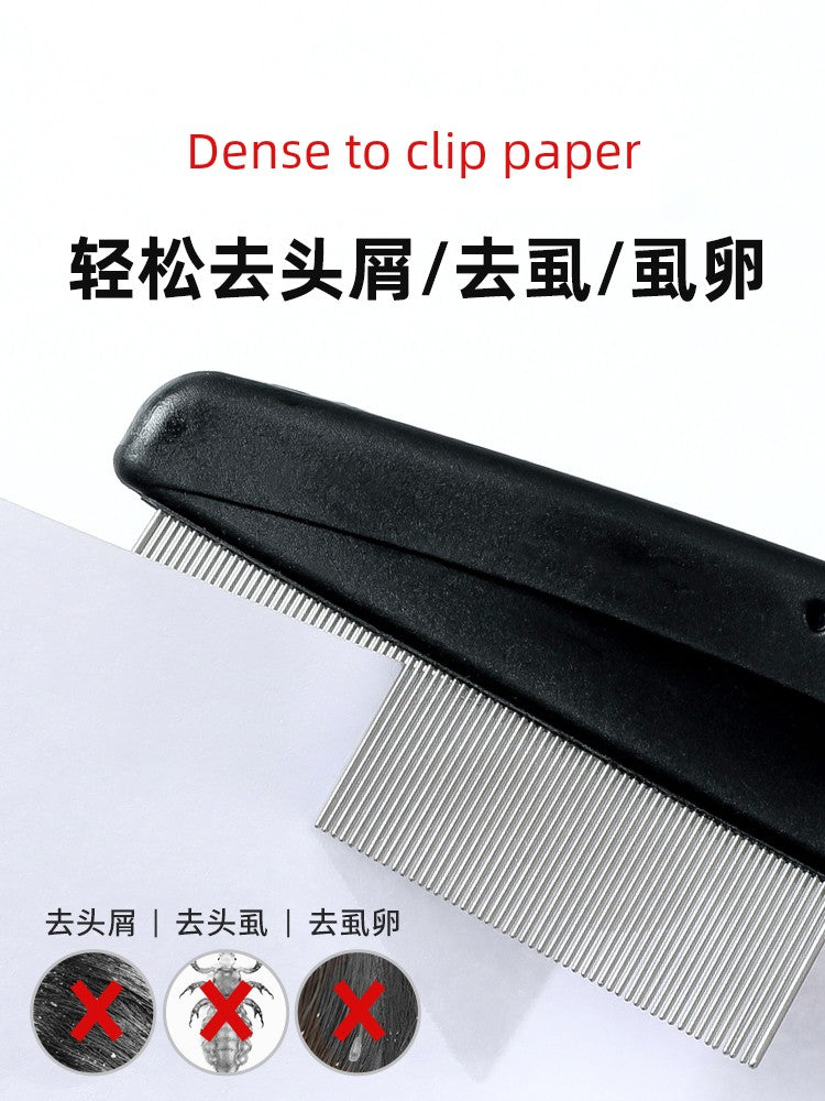 Grate Comb Dandruff Removal Ultra-Dense Teeth Fine Tooth Comb Dandruff Removal Cleanup Artifact Head Lice Removal Encryption Lice Egg Comb