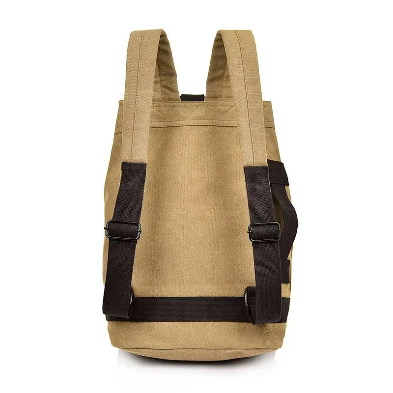 Leisure Canvas Backpack Large Gentleman Backpack Bag Man Fashion Casual Travel Bags High Quality knapsack Bags mochila hombre 가방