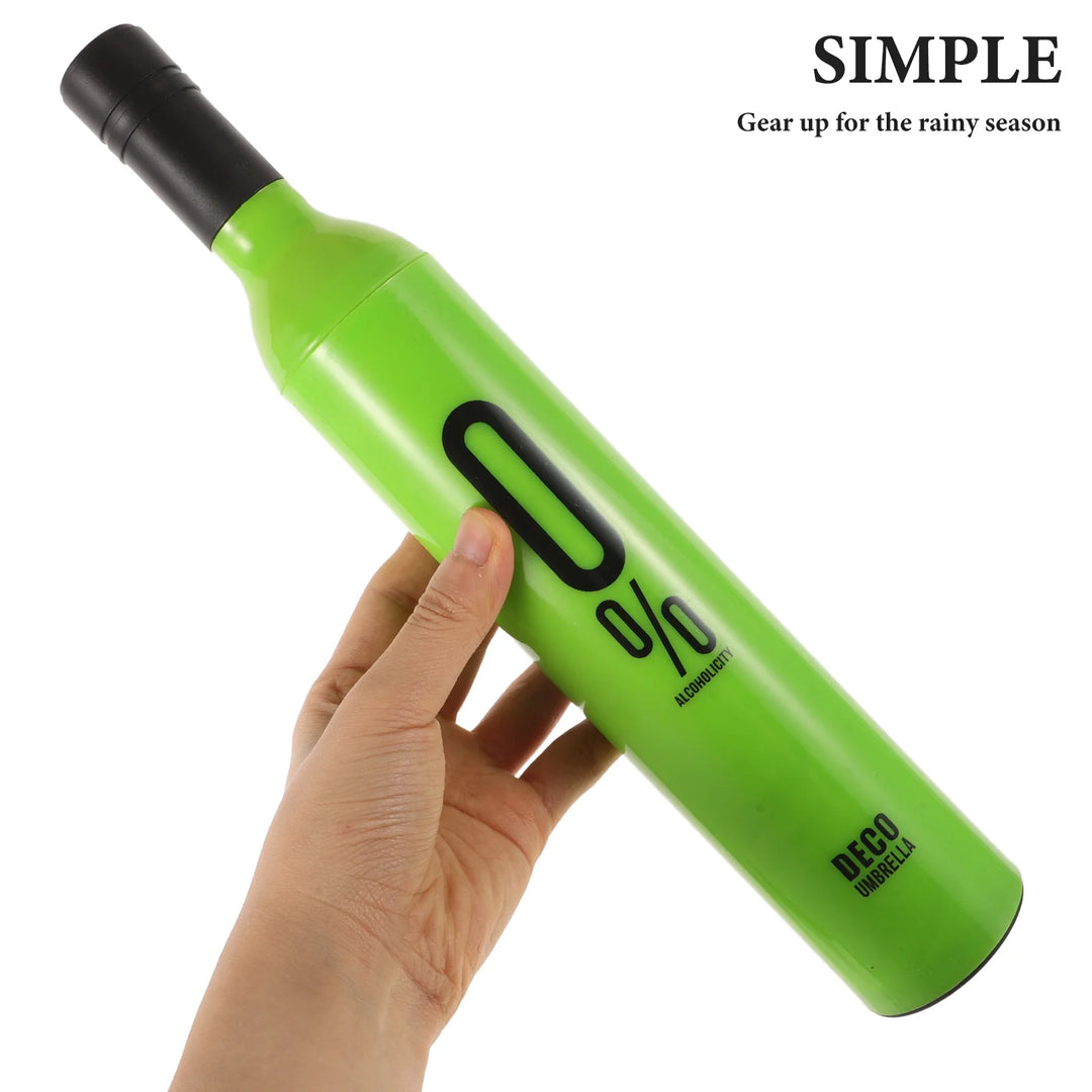 Umbrellas Bottle Unbrella Blocker Folding Rain for Camping Bottle-Shaped Sun UV