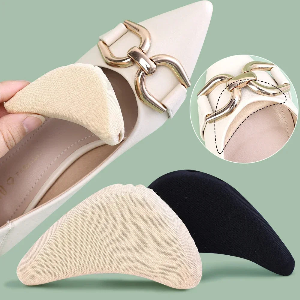 Sponge Forefoot Insert Pads Women Pain Relief High Heel Insoles Reduce Shoes Size Filler Protector Adjustment Shoe Accessories