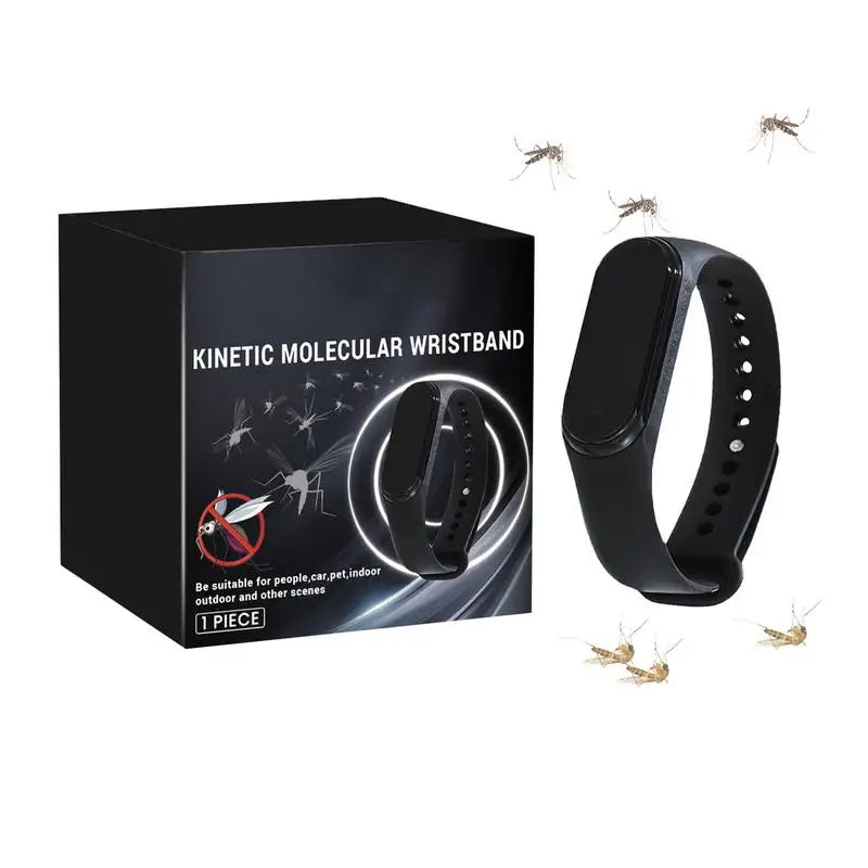 Anti Mosquitoes Bite Wristband Outdoor Repeller Bugs Ultrasonic Mosquitoes Repeller Bracelet USB Charging Smart Wrist Watch