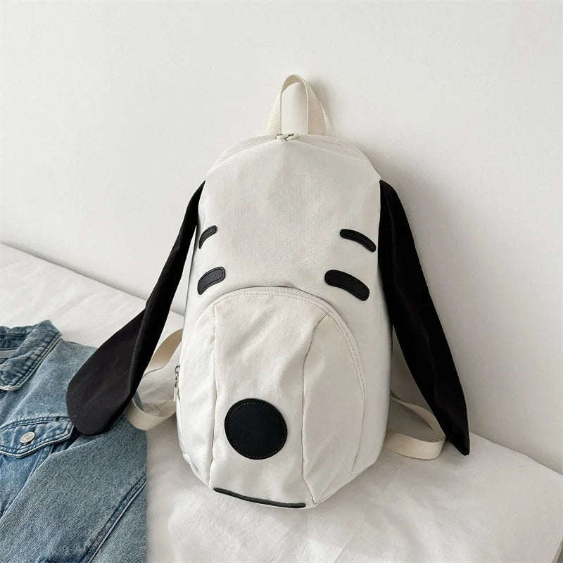 Cute Anime Snoopy New Fashion Ins Oxford Cloth Simple Large Capacity Travel Casual Student Backpack