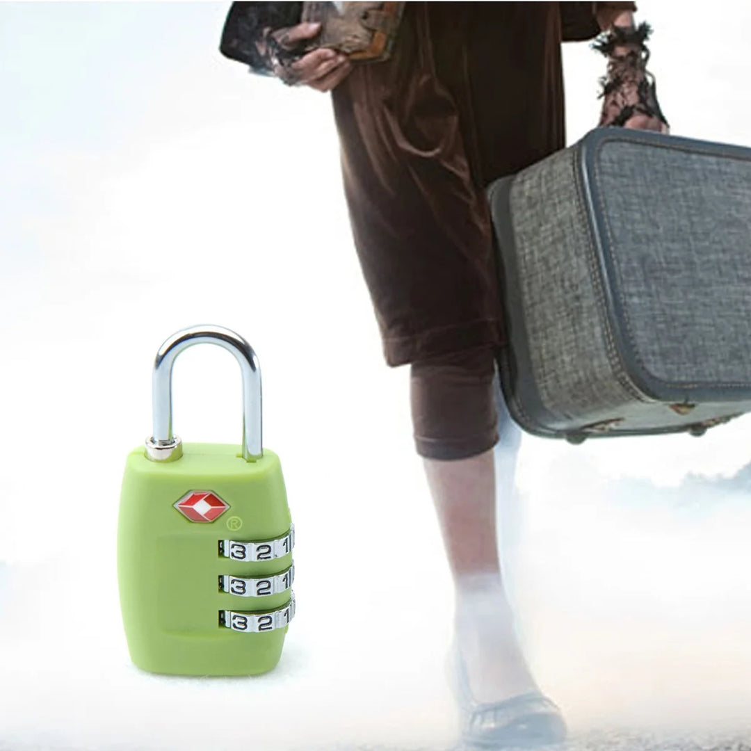 Security Luggage Padlock TSA for Approved Locks Combination Accessories Password