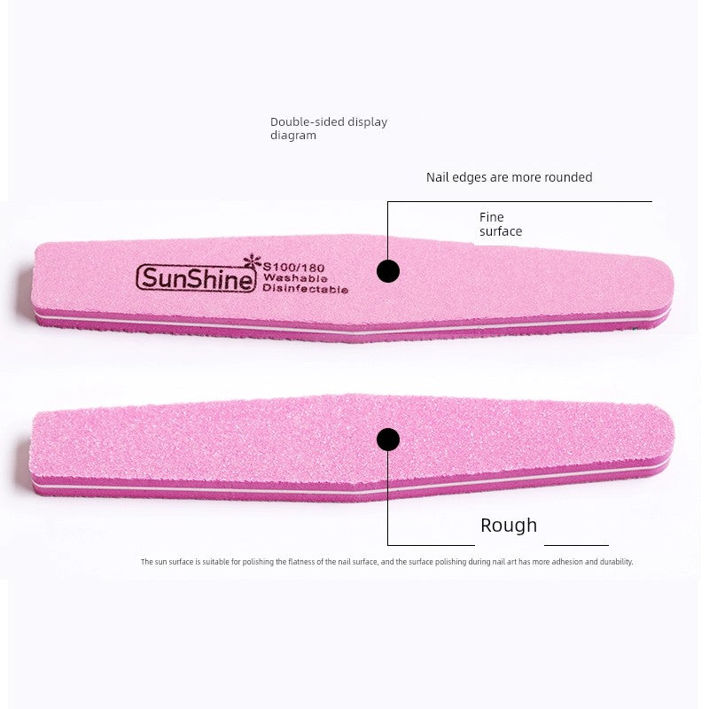 Double-Sided Sand Bar Sponge For Home Tool Suit Nail File