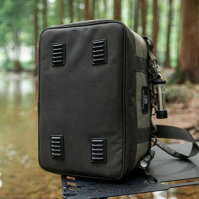 Camping Storage Bag Picnic Basket Gas Stove Gas Canister Pot Storage Bag Outdoor Tool Storage Travel Bags Camping Supplies