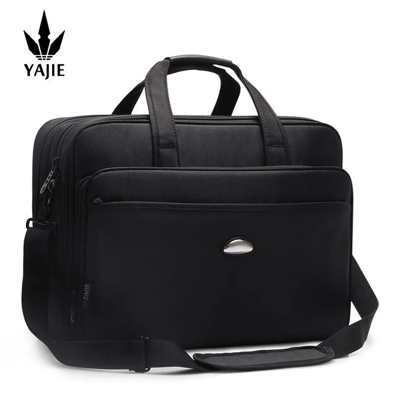 Large Capacity Briefcase Bag Men Business Bag 17 inch Laptop Bag Shoulder Bags Canvas Handbags Notebook Bag Messenger Bags