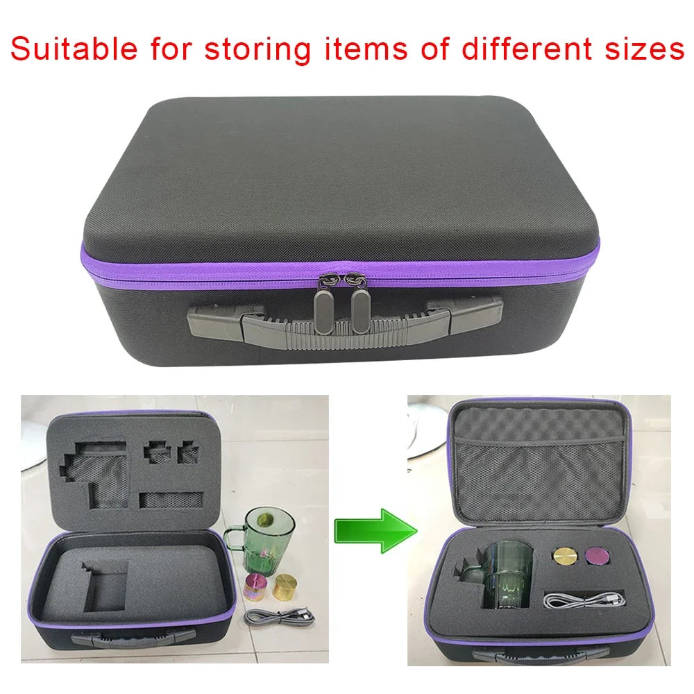 Hard Watch Storage Box Tool Storage Bag Canvas EVA Organizer Shockproof Sponge Carry Case Shell Zipper Protective Box