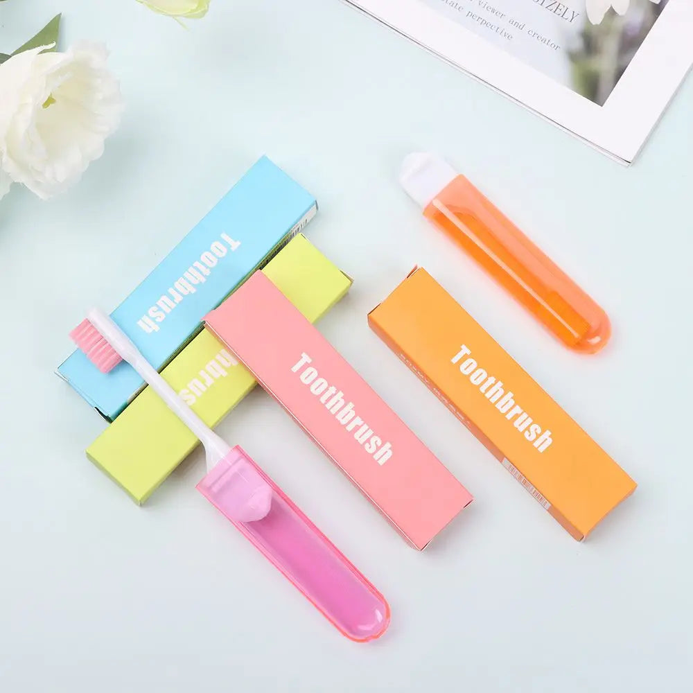 Useful Travel Camping Soft Portable Folding Toothbrush Business Trip Oral Cleaning Outdoor Tooth Brush