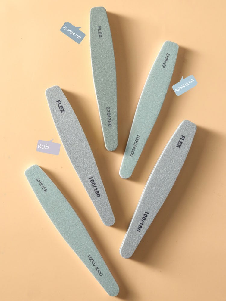 Special Sponge Rub Tools Suit Nail File