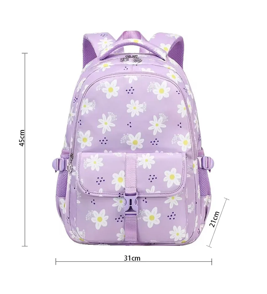 Disney Lilo Stitch Kids School Bag Cute Backpack for Girls Children Kawaii Waterproof Backpacks Teenage Large Capacity Book Bag