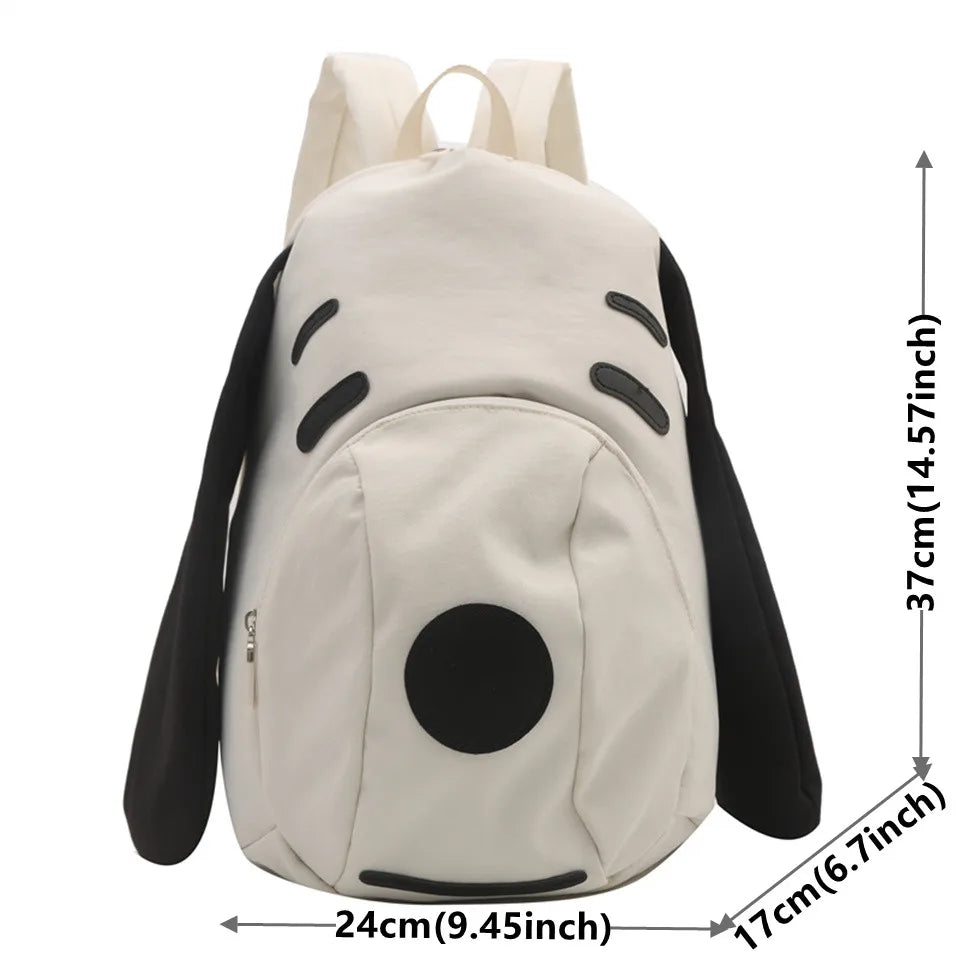 Cute Cartoon Simplicity Leisure Large-capacity Backpacks Women's Waterproof Knapsacks Oxford Cloth Versatile Commuting Rucksacks