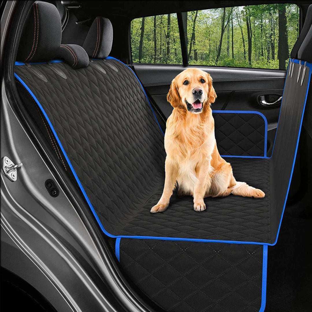 Waterproof Pet Travel Dog Carrier Hammock Car Rear Back Seat Protector Mat Safety Carrier Dog Car Seat Cover For Dogs