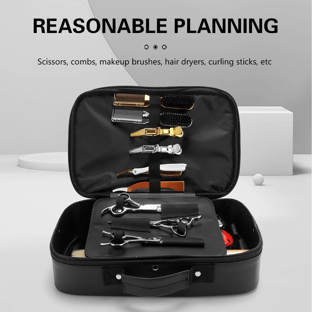 Hairdresser Tools Storage Bag Salon Barber Scissors Bag Beauty Carry Box Portable Makeups Case Hairdressing Supplies Organizer