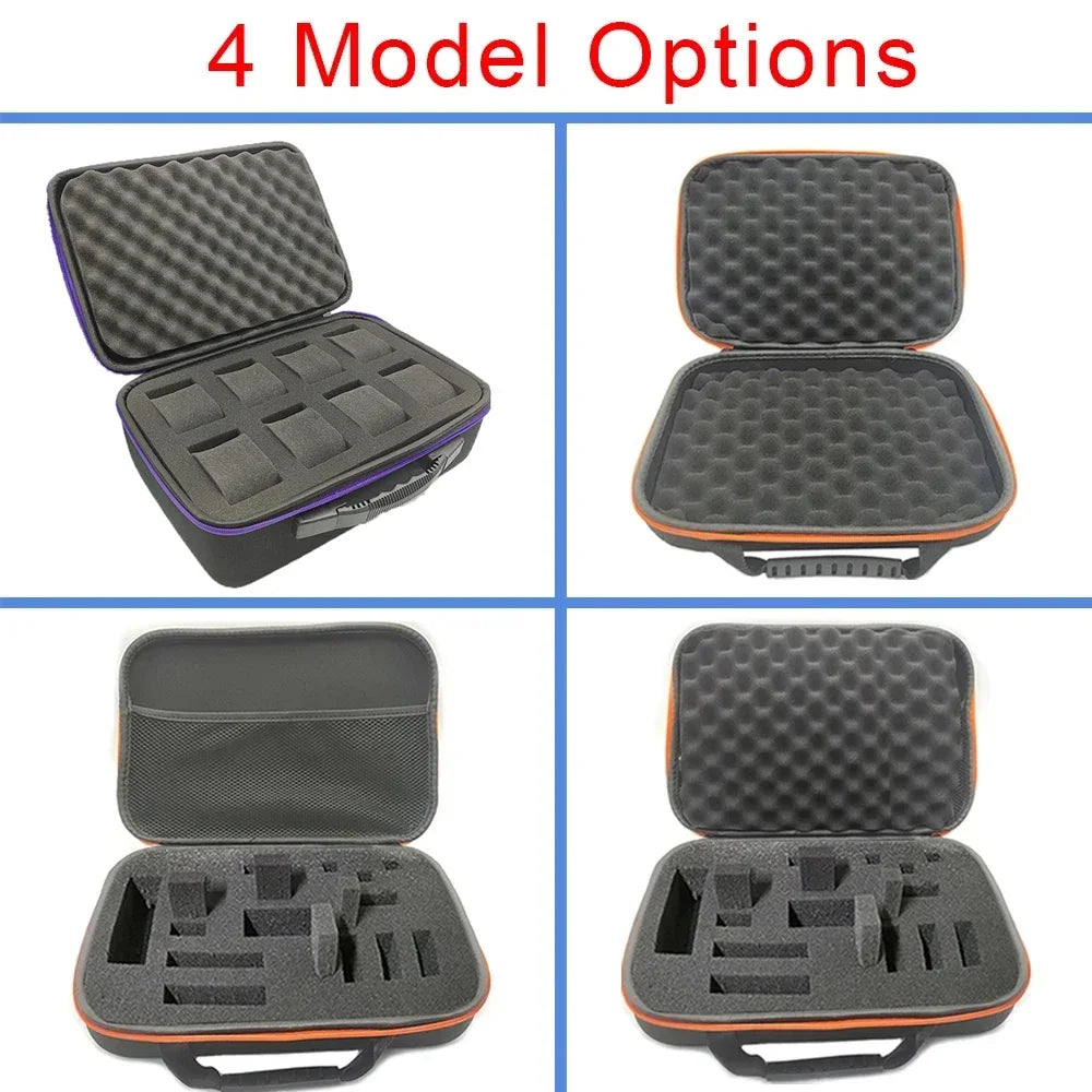 Hard Watch Storage Box Tool Storage Bag Canvas EVA Organizer Shockproof Sponge Carry Case Shell Zipper Protective Box