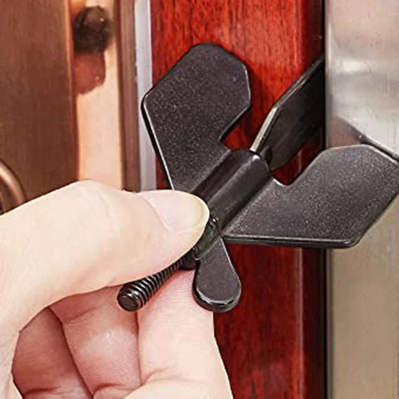 Portable Hotel Door Lock Live Alone Self-Defense Door Stop Travel Anti-theft Stopper Childproof Door Lock Safety Home Latch