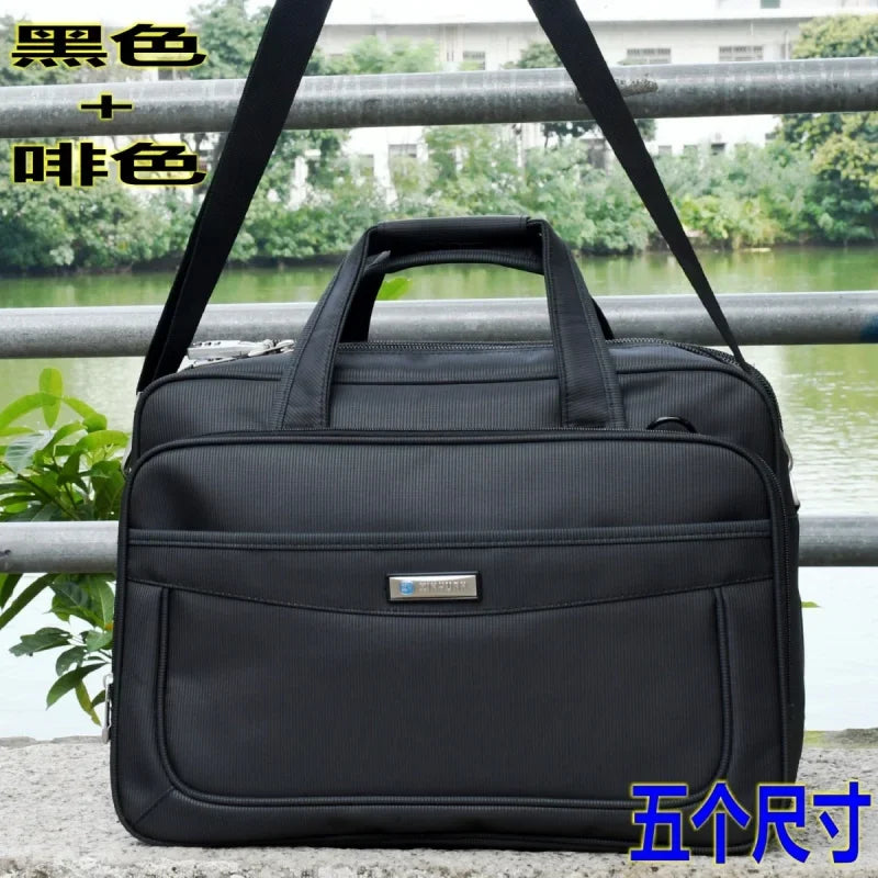 Large Capacity Men's Handbag Business Briefcase 16" inches Laptop Bag Fashion Travel Male Shoulder Messenger Bag