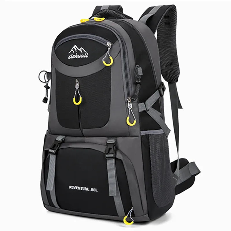 2024 New High Capacity Outdoor Sports Travel Backpack 40L/60L Mountaineering Backpack