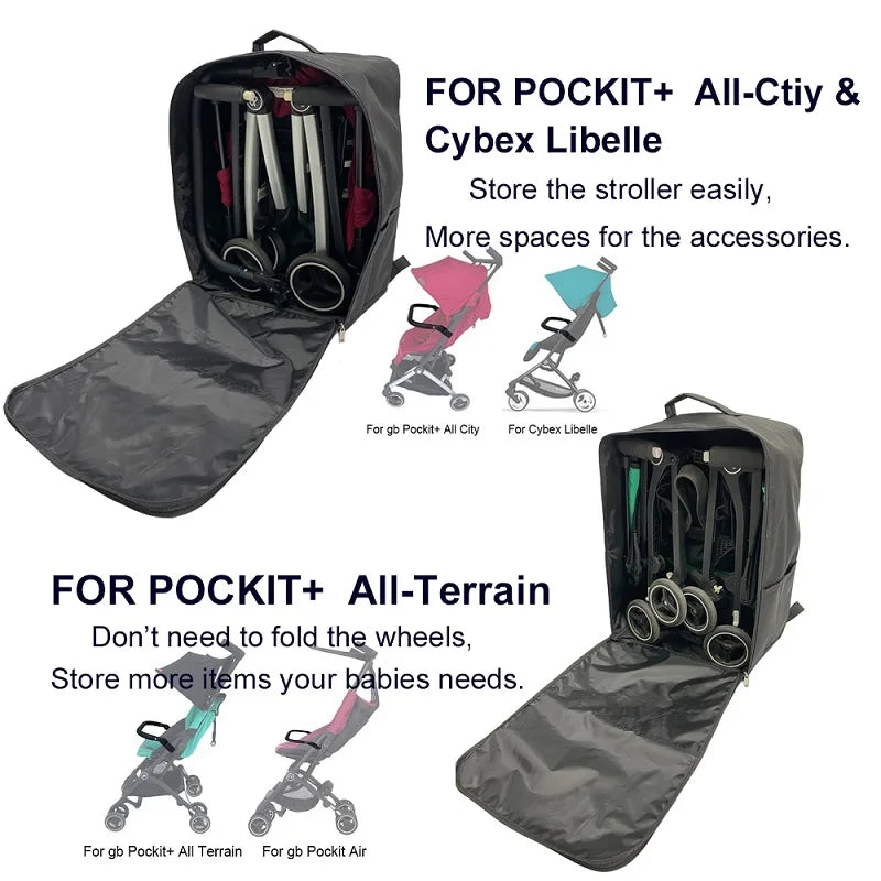 Stroller Accessories Storage Bag gb Pockit+ Pram Travel Bag Backpack For GB Pockit Knapsack gb Pockit+ All City & Cybex Libelle