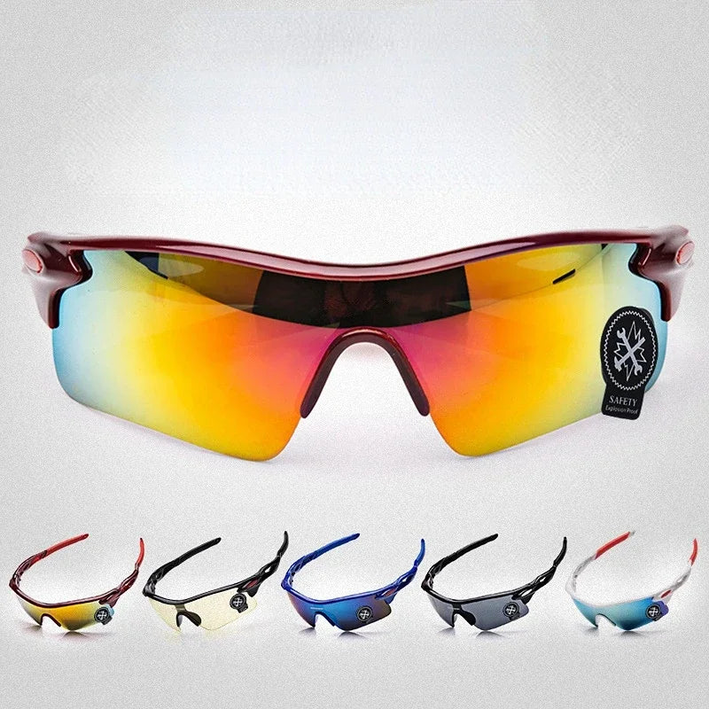 Men's Sunglasses Cycling Glasses Cycling Sports Outdoor Glasses Sunglasses Motorcycle Goggles Glasses Sunglasses Shooting