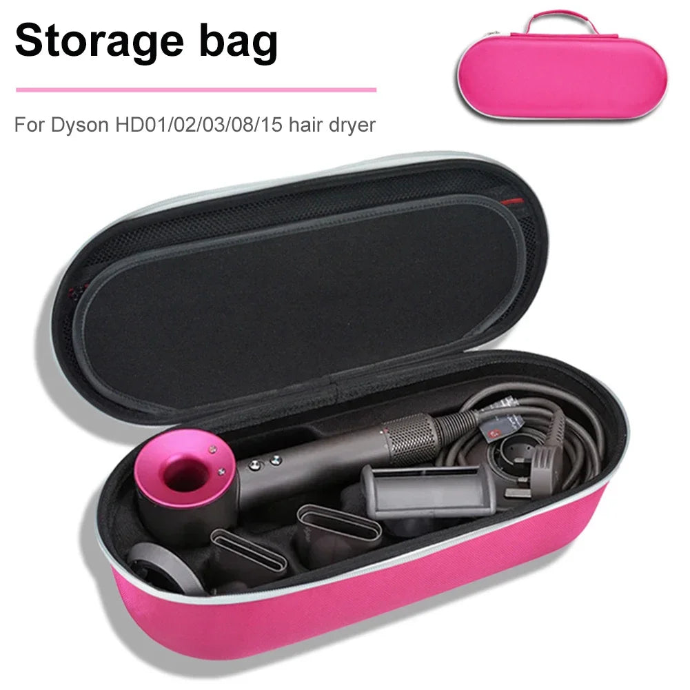 Hard Carrying Case Travel Storage Bag Case for Dyson HD15 Supersonic Hair Dryer for Dyson HD03 HD08 Supersonic Hair Dryer