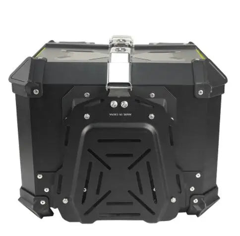 45L ABS Plastic Tail Box Motorcycle Aluminum Alloy Trunk Quick Release Model Large-capacity Moto Box Accessory