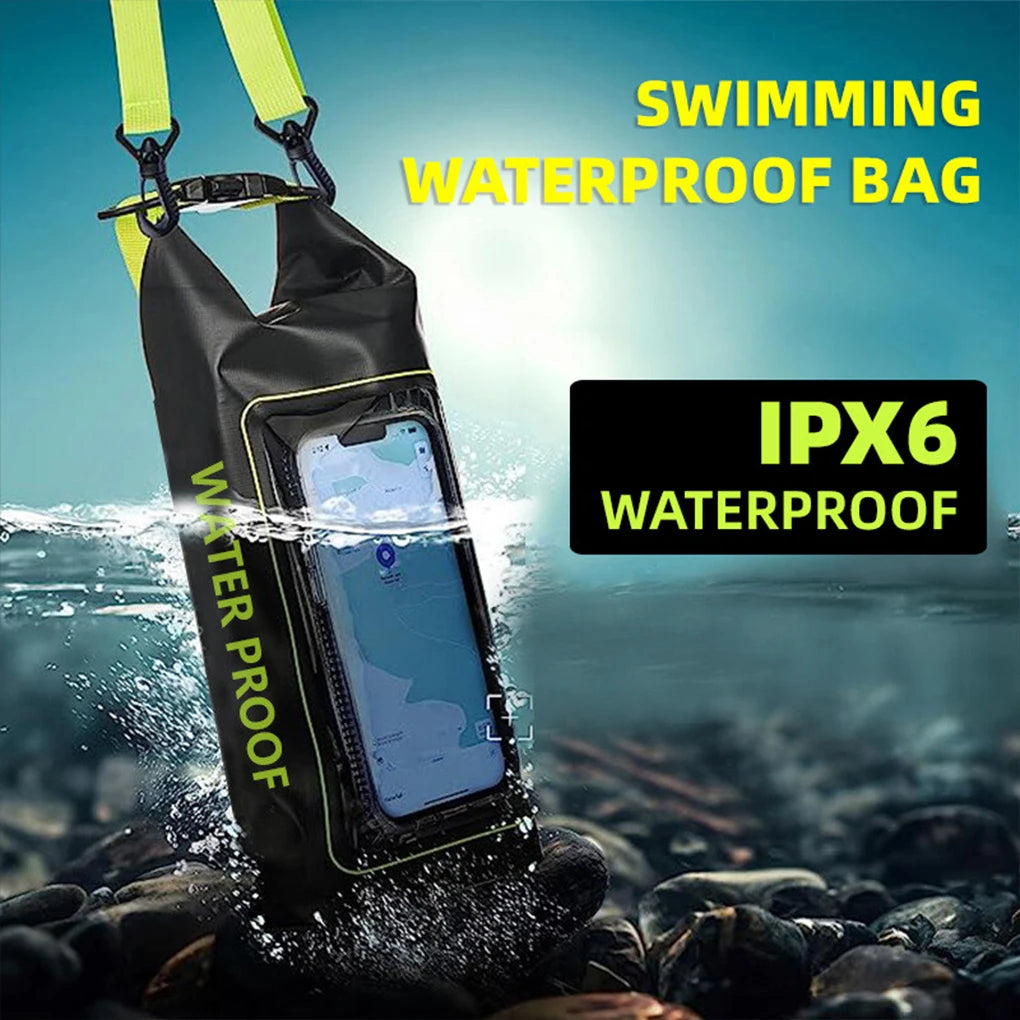 2L Dry Bag Touch Screen Waterproof Bags For Outdoor Trekking Drifting Rafting Surfing kayak Sports Bags Camping Equipment