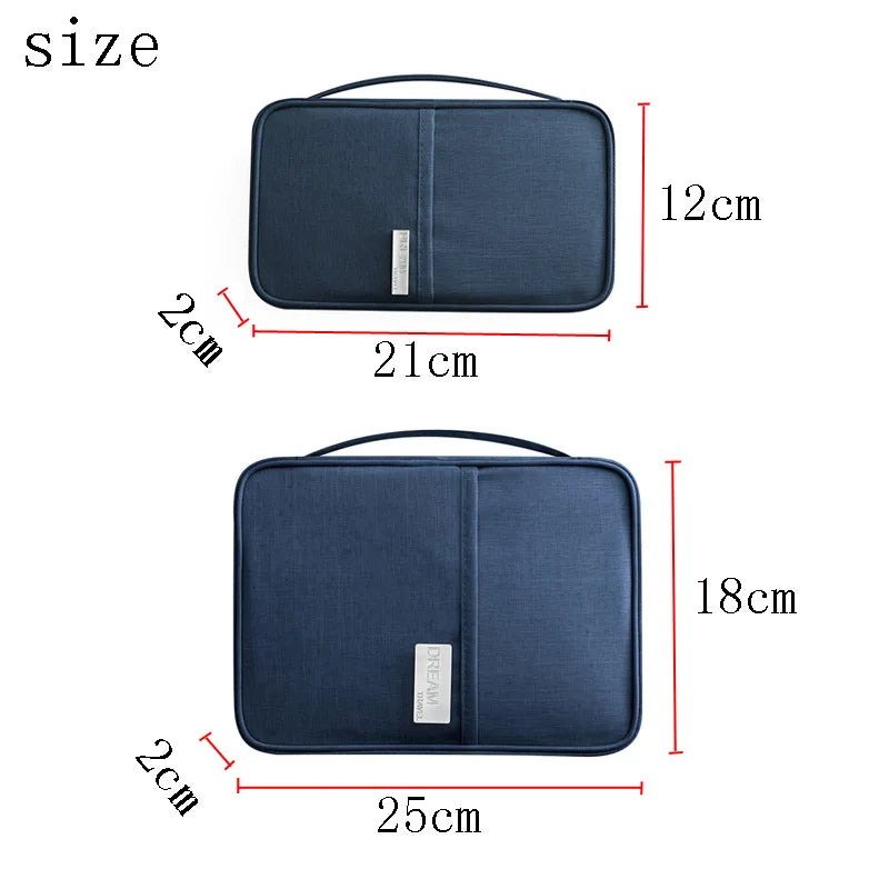 Hot Travel wallets Family Passport Holder Creative Waterproof Document Case Organizer Travel accessories Document Bag Cardholder