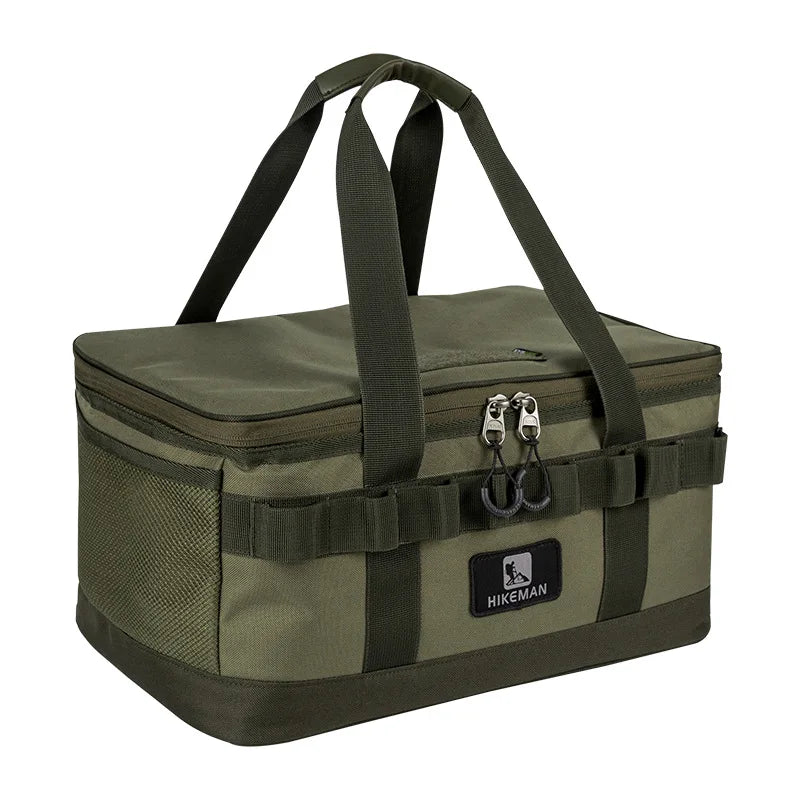 Camping Storage Bag Picnic Basket Gas Stove Gas Canister Pot Storage Bag Outdoor Tool Storage Travel Bags Camping Supplies